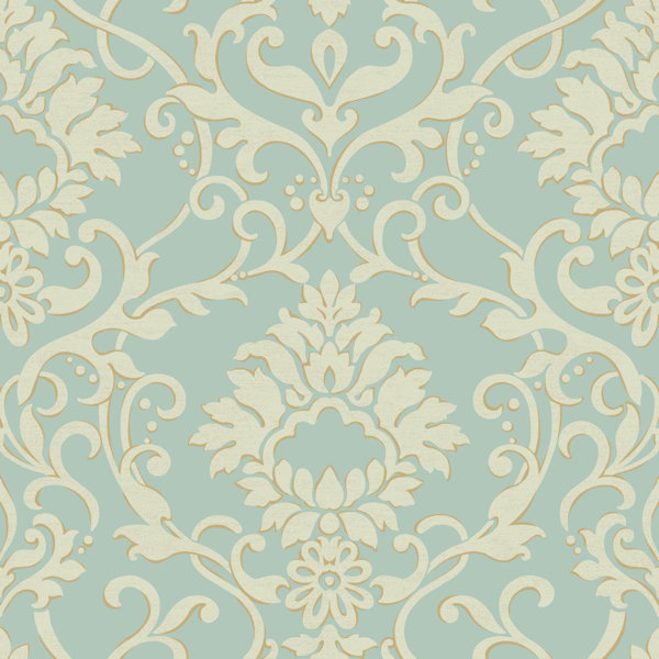 York Wallcoverings Damask Wallpaper Wayfair